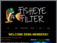 Tablet Screenshot of fisheyefilter.com